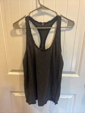 lululemon athletica Charcoal Racerback Tank